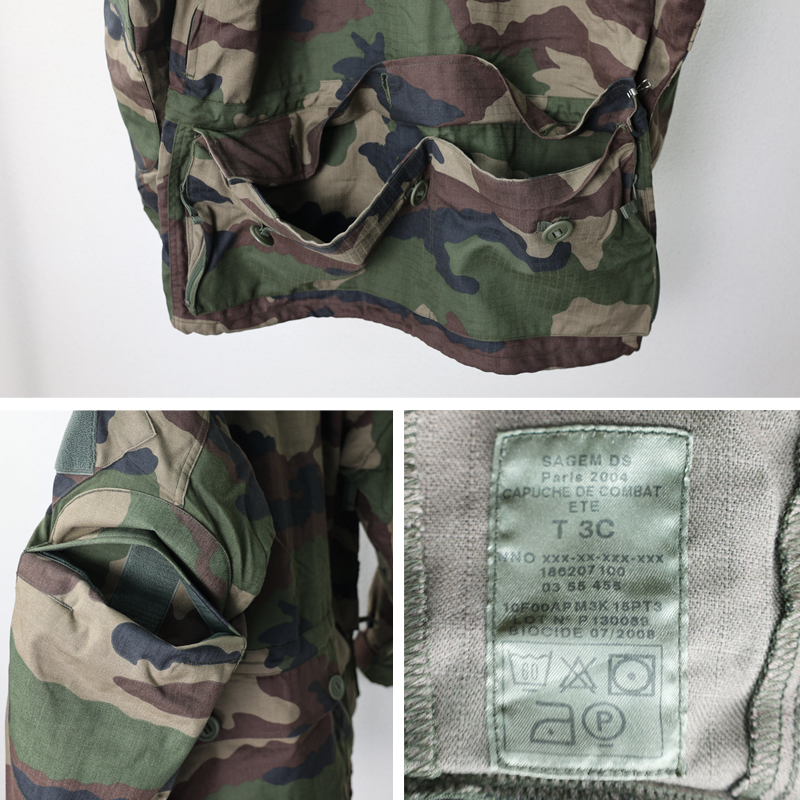 S＆Graf / 【3473】フランス軍. CCE迷彩 T3 コンバットスモック《PX品》